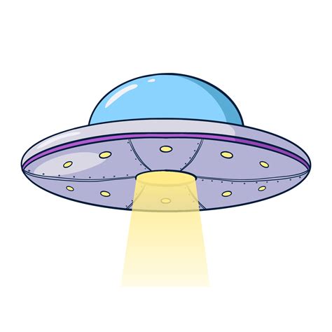 Cartoon UFO Illustration 3206967 Vector Art at Vecteezy