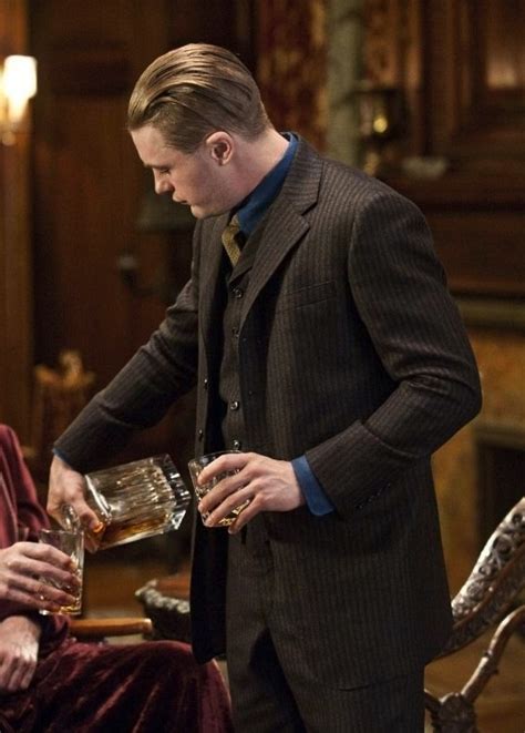 Jimmy Darmody's Brown Striped Suit » BAMF Style