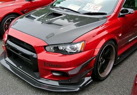 EVO X with Varis body kit | ランエボ