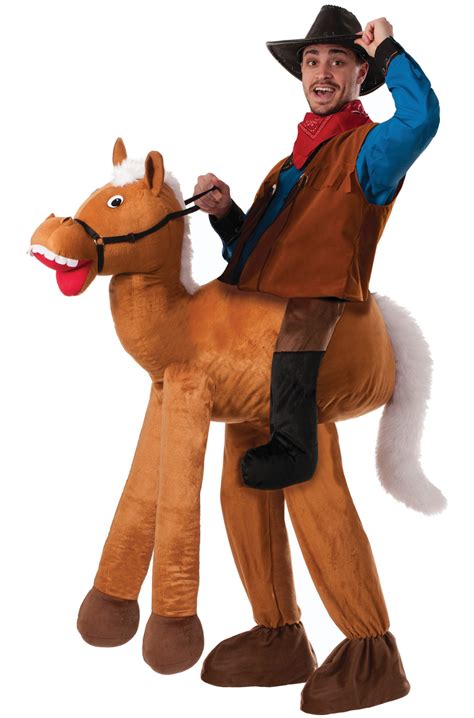 Ride-A-Horse Adult Costume - PureCostumes.com