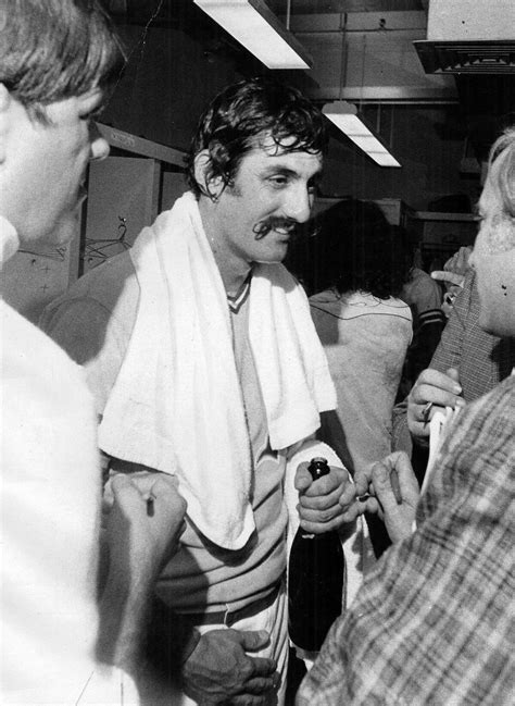 Rollie Fingers' mustache, then and now