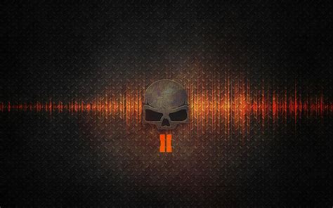 Call of Duty Black Ops COD Skull Diamond Plate HD wallpaper | games ...