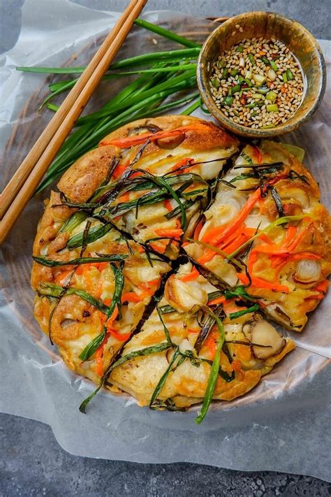 2 Korean Savoury Pancakes: Pajeon and Kimchi-jeon (Vegan Recipes) - The ...