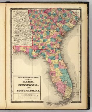 Florida, Georgia, and South Carolina. / Walling, H. F.; Gray, Ormando Willis; Lloyd, H. H. / 1872