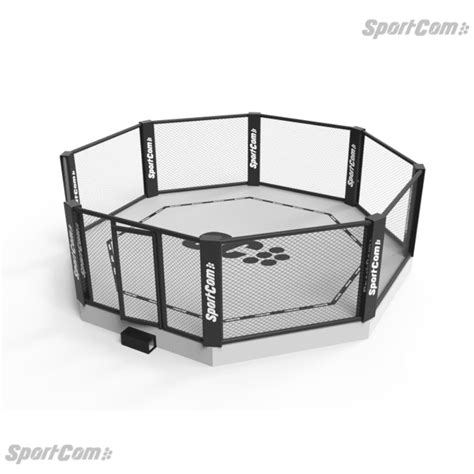 Cage MMA octogonale avec podium | SportCom