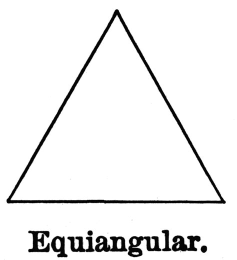 Equiangular Triangle | ClipArt ETC