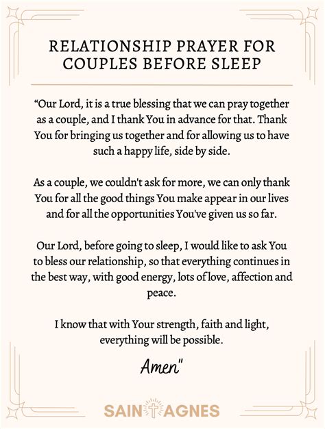 9 Short Bedtime Prayers for Couples: Husband and Wife