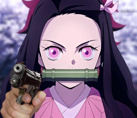 Anime Characters With Guns Meme