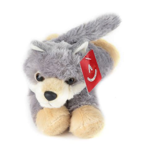 Aurora, Mini Flopsies, Woolsey the Wolf Stuffed Animal, 8 inches ...