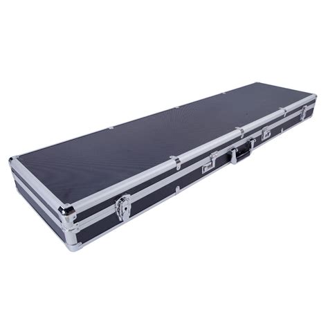 Zimtown 53" Long Aluminum Locking Rifle Gun Case Lock Shotgun Storage Box Carry Case With 2 ...