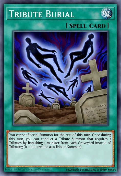 Tribute Burial - Yu-Gi-Oh! Card Database - YGOPRODeck