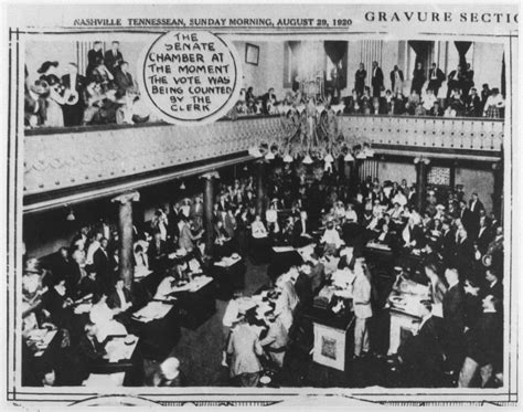 Senate Chamber - War of the Roses: Women Suffrage in TN