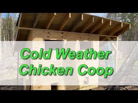 DIY Cold Weather Chicken Coop Build #2 | Insulation | Chicken coop ...