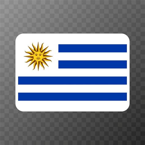 Uruguay flag, official colors and proportion. Vector illustration. 22696322 Vector Art at Vecteezy