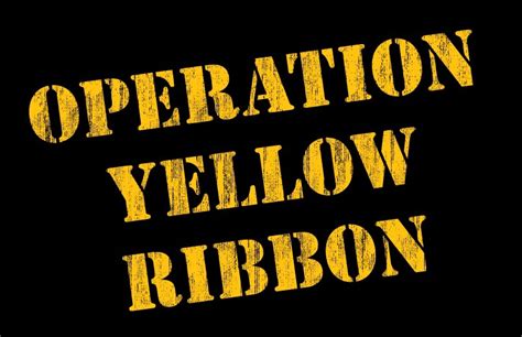 Operation Yellow Ribbon - Home