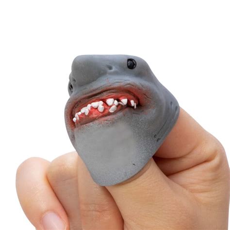 Shark Baby Finger Puppet - Schylling