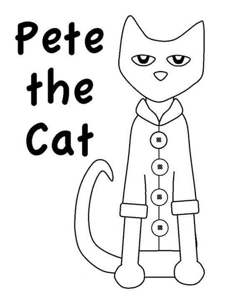 Pete the Cat and Turtle Coloring Page - Free Printable Coloring Pages for Kids