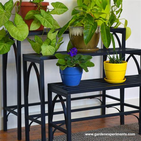 Sturdy Metal Plant Stand Holds 12 Plants