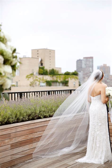 Rooftop Wedding with a Gorgeous View of the New York City Skyline