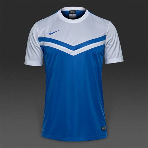 Nike Victory II Short Sleeve Football Shirt - Mens Football Teamwear - Royal Blue-White-Royal ...