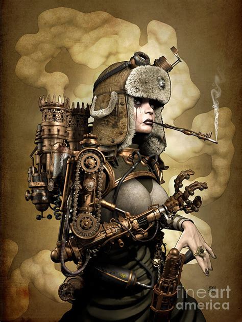 Steampunk Art Digital Art by Jofi Trazia