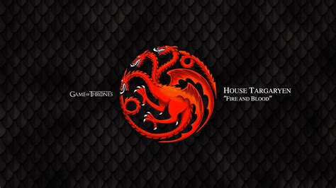 Game of Thrones House Targaryen logo, Game of Thrones, House Targaryen ...