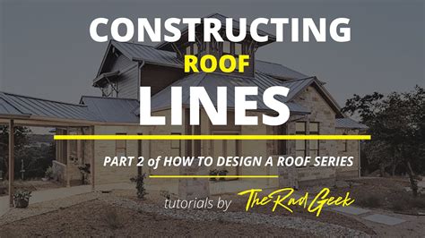 How To Design a Roof (Roof Lines) - YouTube