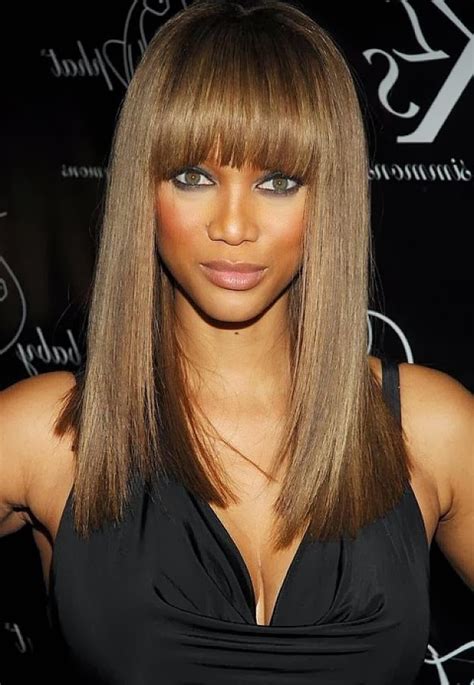 Popular Black Girl Hairstyles With Bangs 2014 | Hairstyle Trends