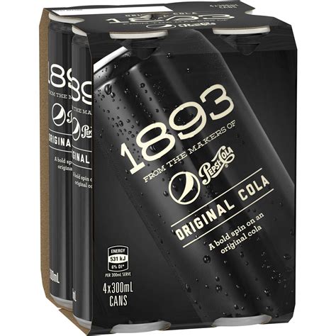 Pepsi 1893 Original 4x300ml | Woolworths