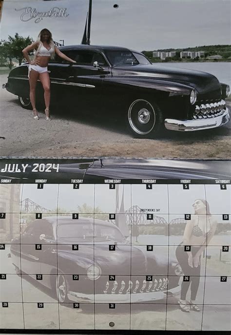 2024 CUSTOM CAR CALENDAR - Etsy