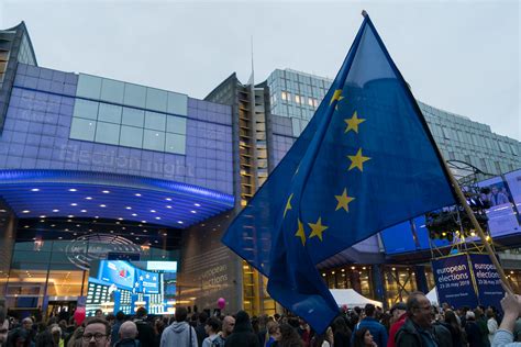 Outside the European Parliament in Brussels | This photo is … | Flickr