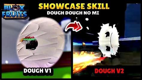 🔴 Showcase Skill Dough V1 & V2 | Blox Fruit Dough Showcase 2022 - YouTube