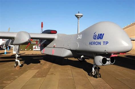 Airborne Audio Management Solution Selected for Heron TP UAV | UST