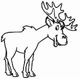 Cartoon Moose Coloring Page  Download Print Or Color Online For Free sketch template