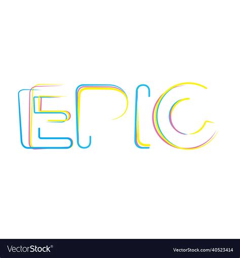 Epic concept designs Royalty Free Vector Image