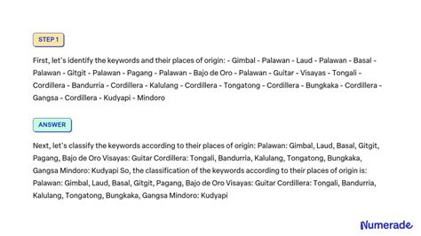 SOLVED: Ano sagot pa, help naman. Cordillera, Mindoro, Palawan, Visayas. DEPARTMENT OF EDUCATION ...