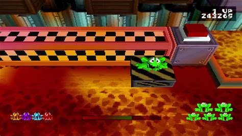 Frogger (PS1): Zone 4: Level 3: Lava Crush - YouTube