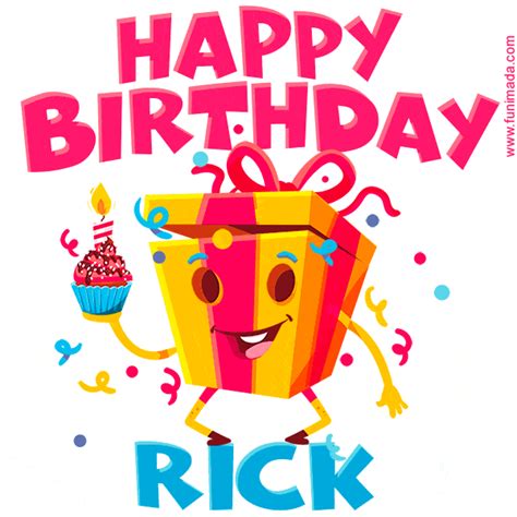 Happy Birthday Rick GIFs - Download on Funimada.com