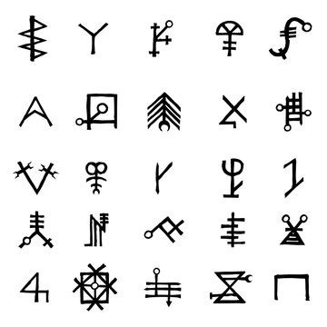 Satanic Symbols Satanic Alphabet