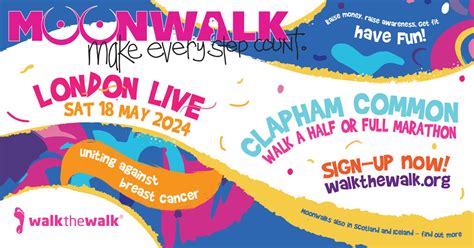 Moonwalk London 2024 | Breast Cancer Charity | Walk the Walk