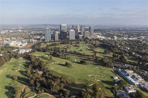 Century City and the Los Angeles Country Club Editorial Photo - Image of afternoon, smog: 75587061