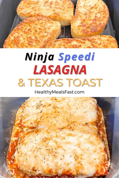 Ninja speedi lasagna – Artofit