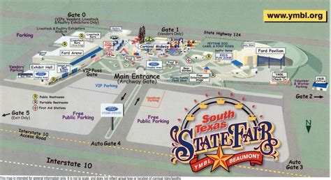 Texas State Fair Parking Map - Printable Maps