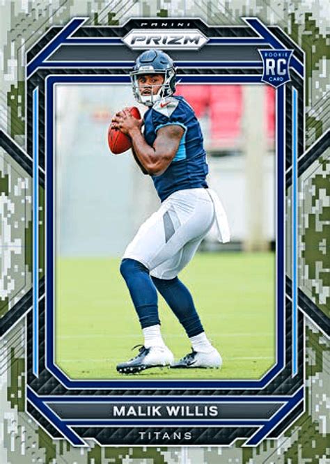 2022 Panini Prizm NFL Football Cards Checklist