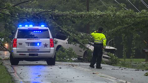 Alberto knocks down trees, causes power outages in Alabama