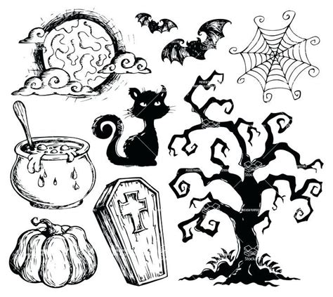 Halloween Drawings Ideas | Easy halloween drawings, Halloween pictures to draw, Halloween drawings