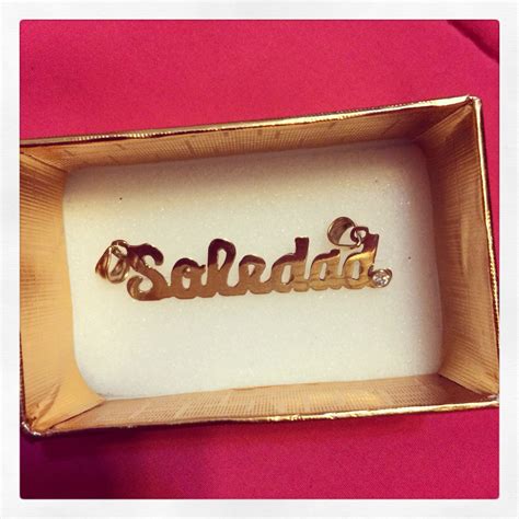 Dije con nombre "soledad" Gifts, Home Decor, Loneliness, Names ...