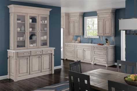 Cardell Kitchen Cabinets - Jolina Maple in Aged Concrete