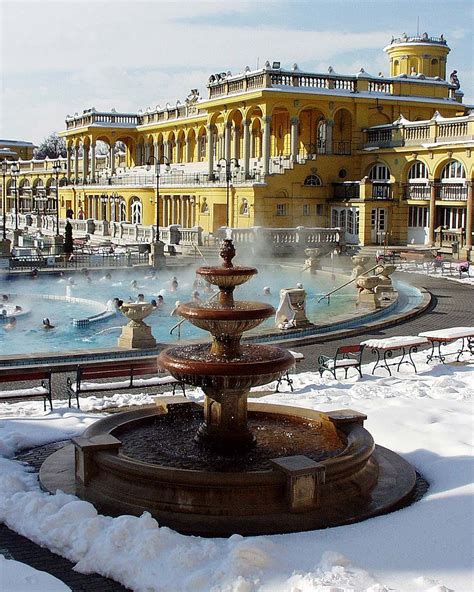 Turkish baths, like the Szechenyi Bath and Spa, Budapest is a must ...