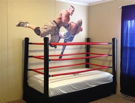 How to make a diy wwe wrestling bed under $100 - B+C Guides